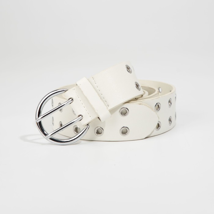 Ремень женский, ширина 4 см, пряжка металл, цвет белый
Ремень женский, ширина 4 см, пряжка металл, цвет белый