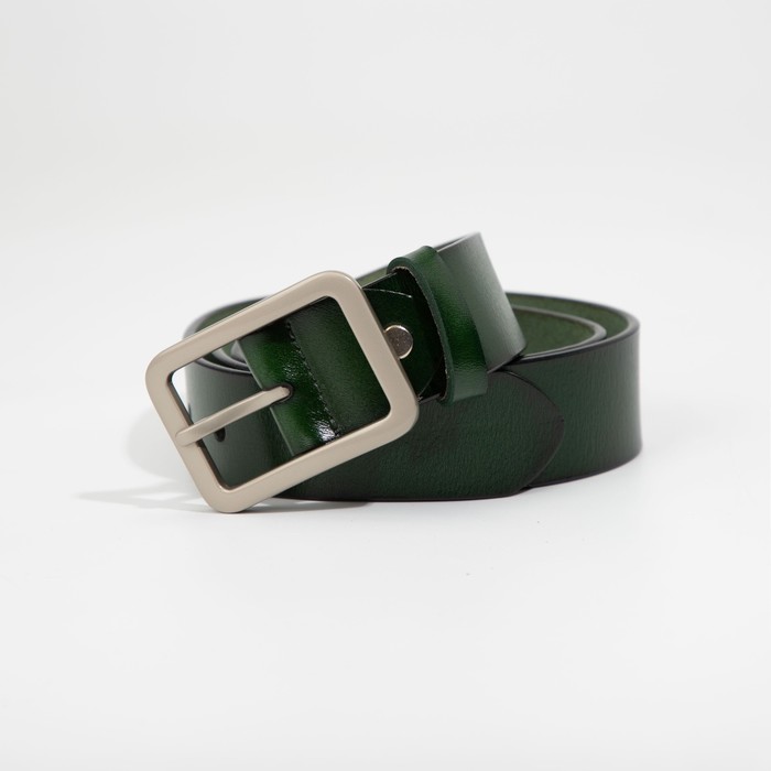 Ремень женский, ширина 3,5 см, винт, пряжка металл, цвет зелёный
Ремень женский, ширина 3,5 см, винт, пряжка металл, цвет зелёный