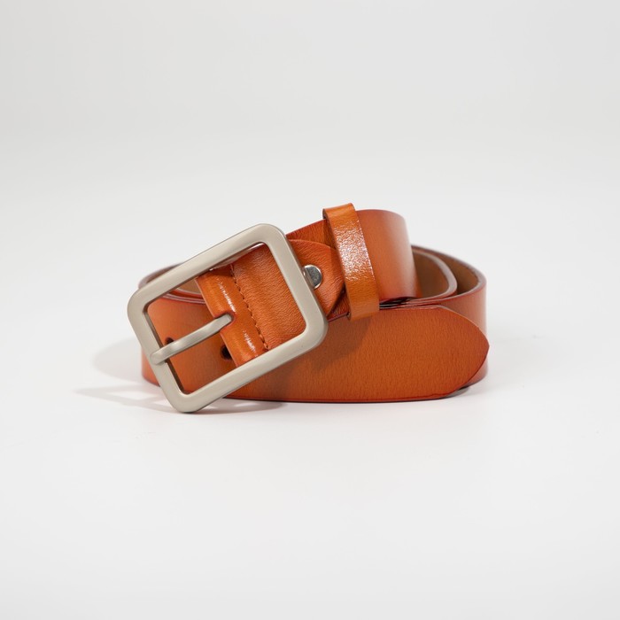 Ремень женский, ширина 3,5 см, винт, пряжка металл, цвет рыжий
Ремень женский, ширина 3,5 см, винт, пряжка металл, цвет рыжий