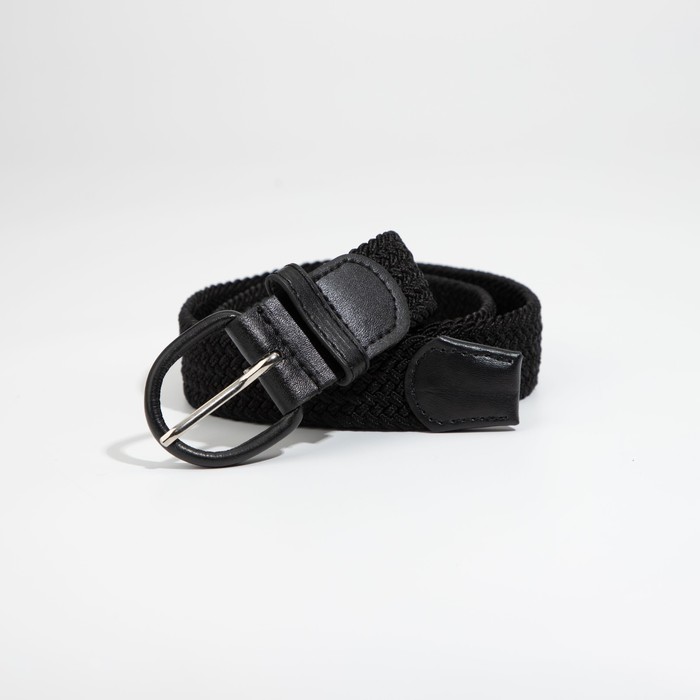 Ремень женский, ширина 3,5 см, винт, резинка плетёнка, цвет чёрный
Ремень женский, ширина 3,5 см, винт, резинка плетёнка, цвет чёрный