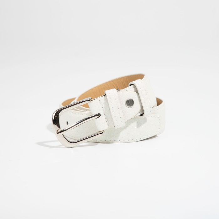 Ремень женский, ширина 2,8 см, винт, пряжка металл, цвет белый
Ремень женский, ширина 2,8 см, винт, пряжка металл, цвет белый