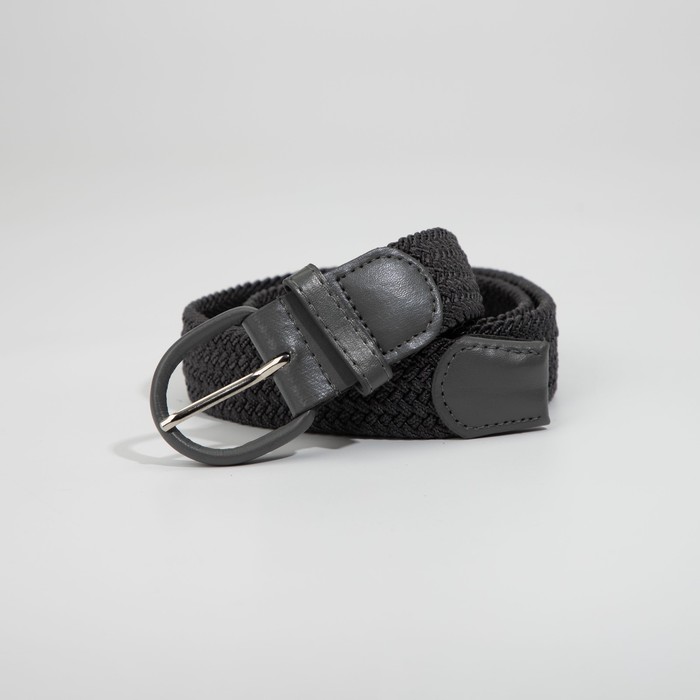 Ремень женский, ширина 3,5 см, винт, резинка плетёнка, цвет серый
Ремень женский, ширина 3,5 см, винт, резинка плетёнка, цвет серый