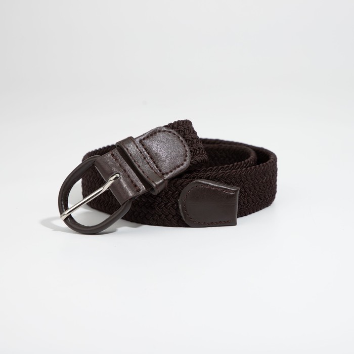 Ремень женский, ширина 3,5 см, винт, резинка плетёнка, цвет коричневый
Ремень женский, ширина 3,5 см, винт, резинка плетёнка, цвет коричневый