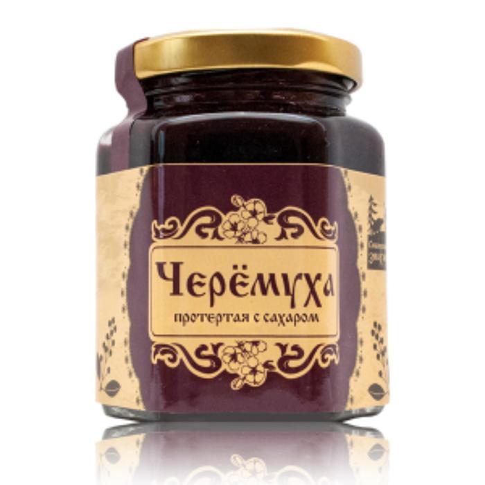 Варенье "Сибирский Знахарь" с протертой черемухой в сахаре, 220 г
Варенье "Сибирский Знахарь" с протертой черемухой в сахаре, 220 г