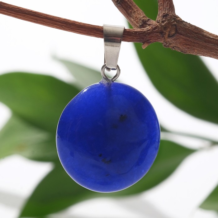 Подвеска круг d=1,7см "Лазурит"
Подвеска круг d=1,7см "Лазурит"