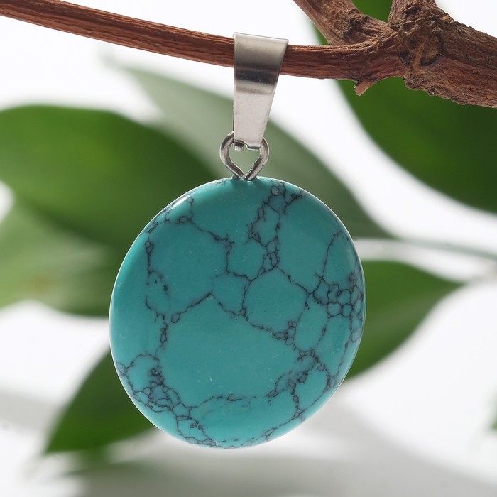 Подвеска круг d=1,7см "Бирюза старая"
Подвеска круг d=1,7см "Бирюза старая"