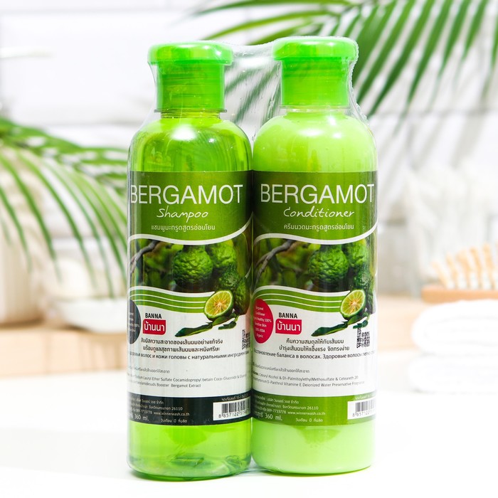 Набор Banna Бергамот шампунь 360 мл + кондиционер для волос 360 мл
Набор Banna Бергамот шампунь 360 мл + кондиционер для волос 360 мл