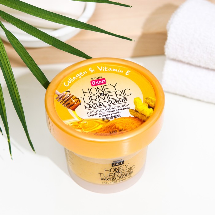 Скраб для лица Banna мёд и куркума, 100 мл
Скраб для лица Banna мёд и куркума, 100 мл