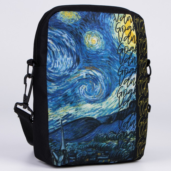 Сумка «Звёздная ночь», 15х3х20, отдел на молнии, цвет чёрный
Сумка «Звёздная ночь», 15х3х20, отдел на молнии, цвет чёрный