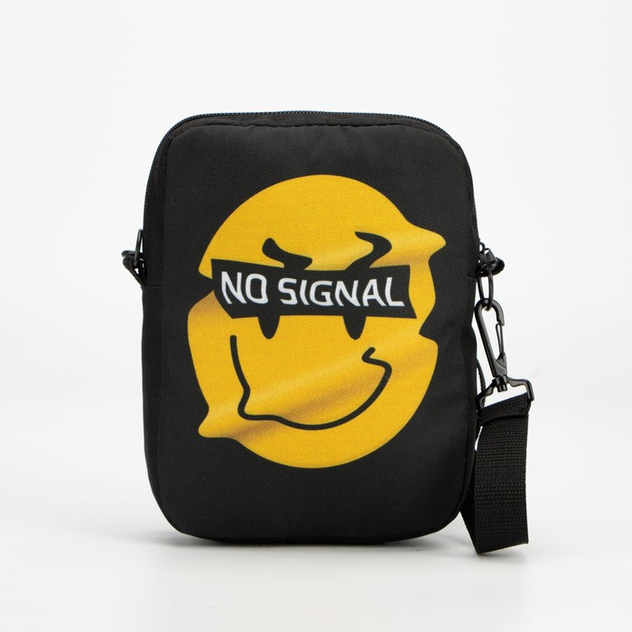 Сумка No signal, 15х3х20, отд на молнии, длин ремень, цвет чёрный
Сумка No signal, 15х3х20, отд на молнии, длин ремень, цвет чёрный