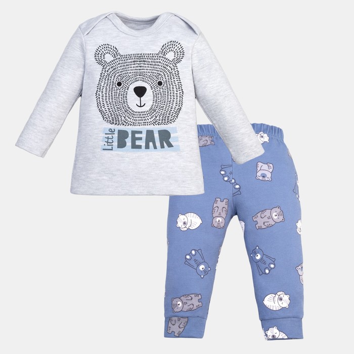 Комплект: джемпер и брюки Крошка Я "Мишка", рост 74-80 см
Комплект: джемпер и брюки Крошка Я "Мишка", рост 74-80 см