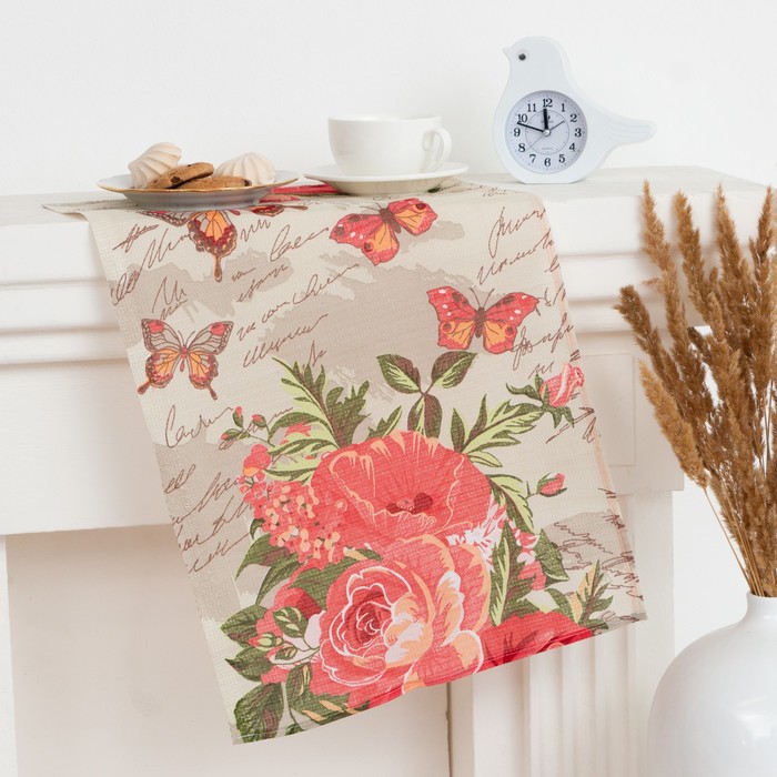 Полотенце 35х60 см, Винтажные розы (рис.1), песочный, вафля, 120 гр/м2, хлопок 100%
Полотенце 35х60 см, Винтажные розы (рис.1), песочный, вафля, 120 гр/м2, хлопок 100%