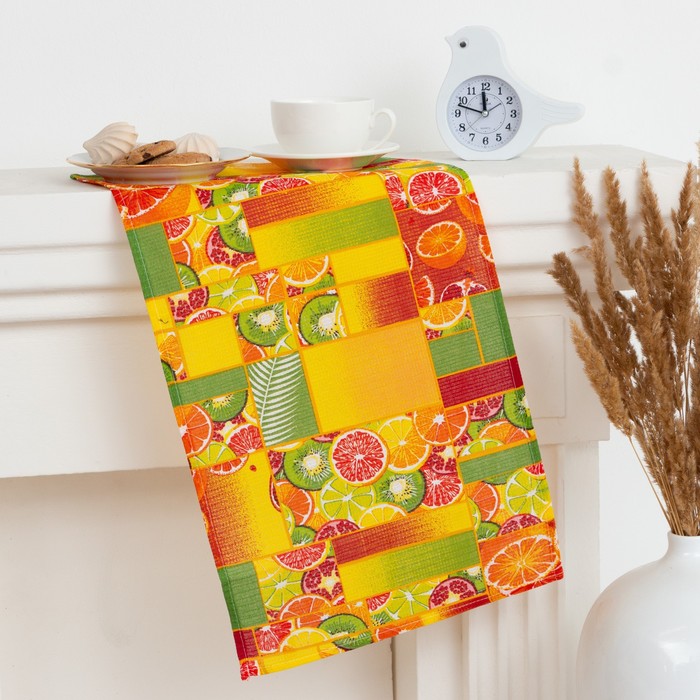 Полотенце 35х60 см, Цитрусовый микс, вафля, 120 гр/м2, хлопок 100%
Полотенце 35х60 см, Цитрусовый микс, вафля, 120 гр/м2, хлопок 100%