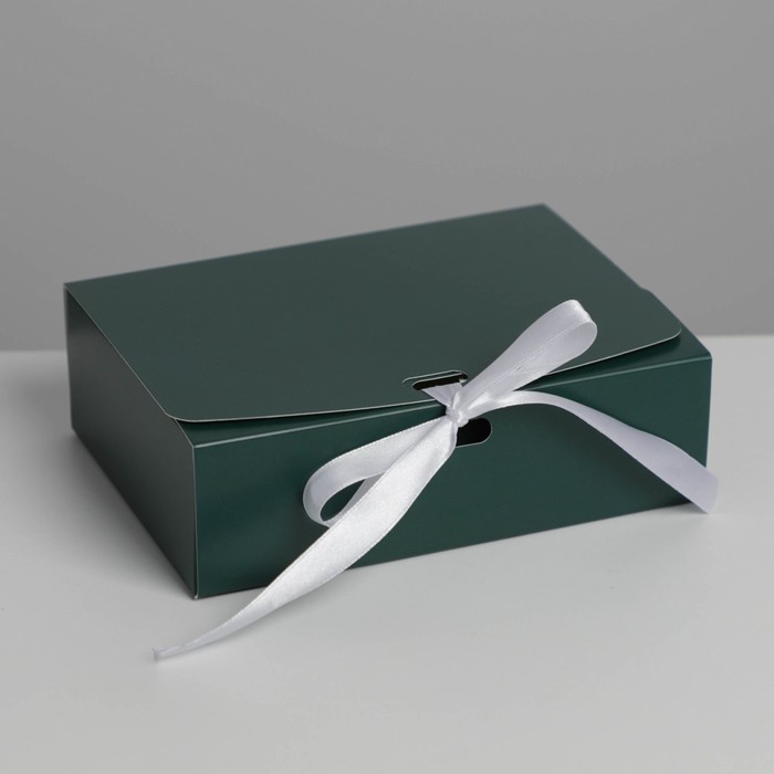 Коробка складная «Изумрудная», 16,5 х 12,5 х 5 см
Коробка складная «Изумрудная», 16,5 х 12,5 х 5 см