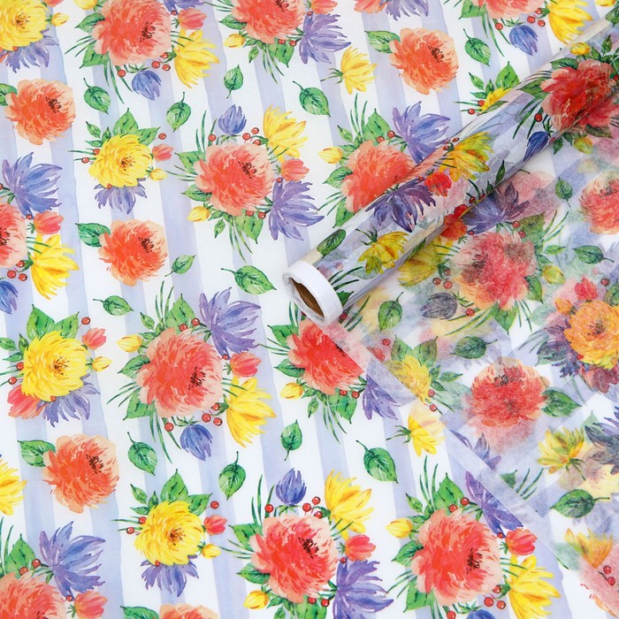 Бумага упаковочная тишью, "Бутон", 0,7 х 10 м
Бумага упаковочная тишью, "Бутон", 0,7 х 10 м