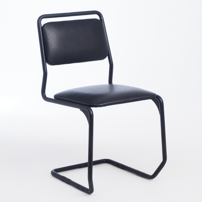 Стул офисный "Кинетик" Чёрный матовый/чёрный 
Стул офисный "Кинетик" Чёрный матовый/чёрный