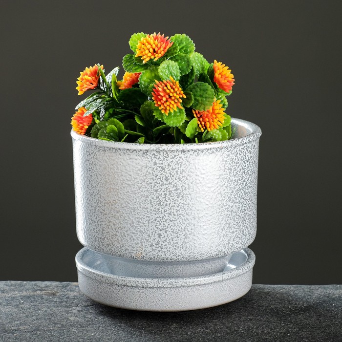 Горшок цветочный "Афродита серый" 0,9 л
Горшок цветочный "Афродита серый" 0,9 л