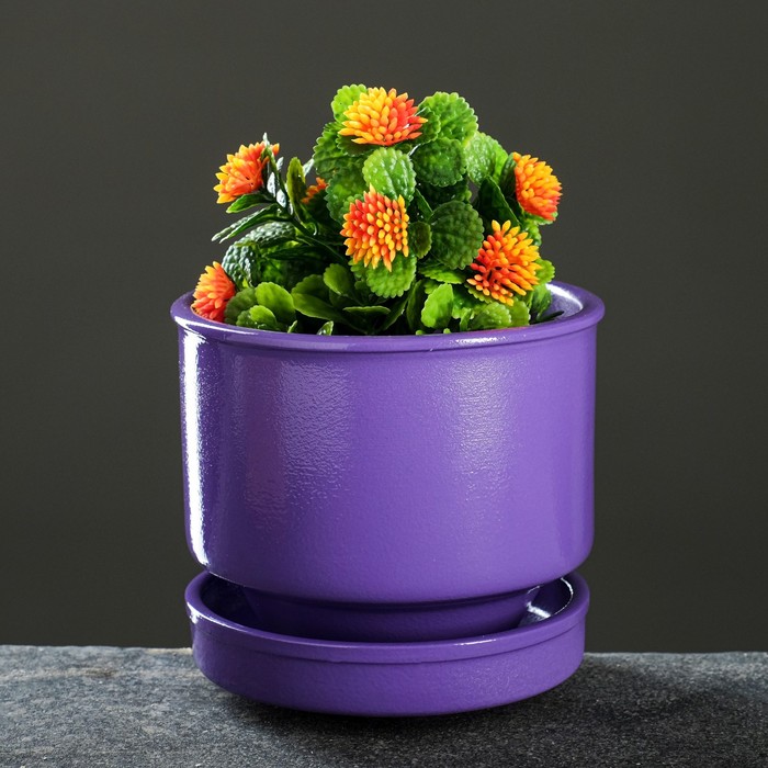 Горшок цветочный "Афродита лаванда" 0,9 л
Горшок цветочный "Афродита лаванда" 0,9 л