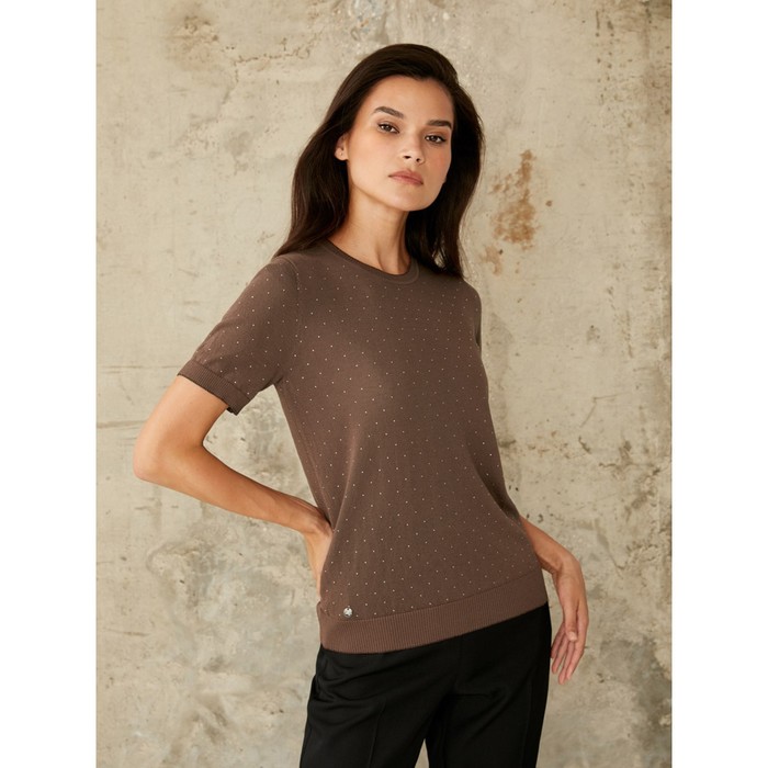 Джемпер женский Golden Harvest, размер 52, цвет шоколадный
Джемпер женский Golden Harvest, размер 52, цвет шоколадный