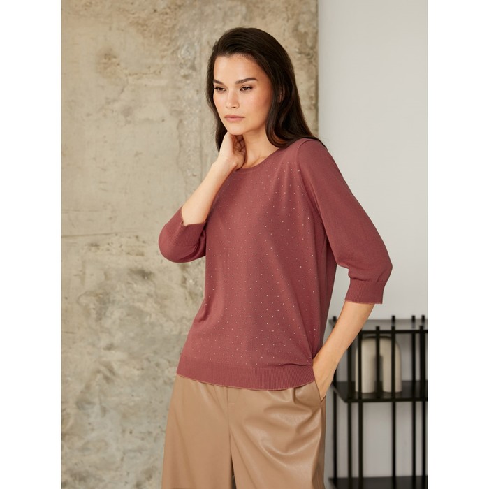 Джемпер женский Fleur Noir, размер 60, цвет кирпичный
Джемпер женский Fleur Noir, размер 60, цвет кирпичный