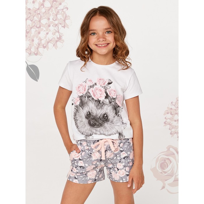 Футболка для девочки Romantic Roses, рост 104 см, цвет белый
Футболка для девочки Romantic Roses, рост 104 см, цвет белый