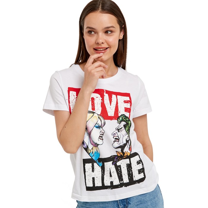 Футболка женская «Харли Квинн», размер 38, цвет белый
Футболка женская «Харли Квинн», размер 38, цвет белый