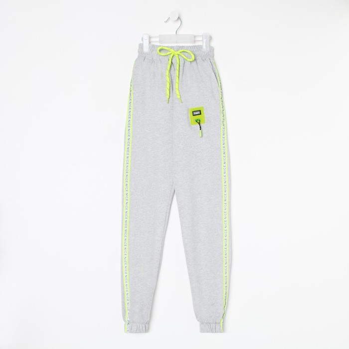 Брюки для девочки, цвет серый, рост 146
Брюки для девочки, цвет серый, рост 146