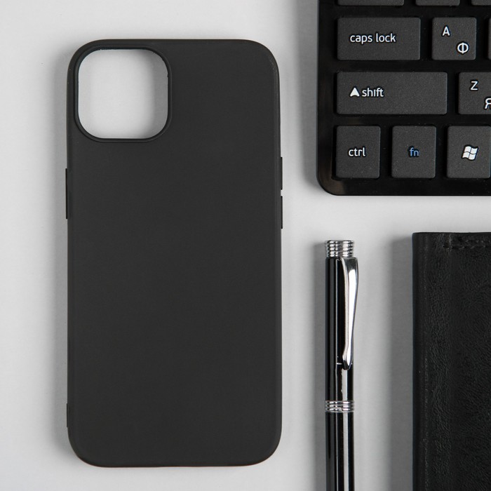 Чехол Red Line Ultimate для iPhone 13, силиконовый, черный
Чехол Red Line Ultimate для iPhone 13, силиконовый, черный