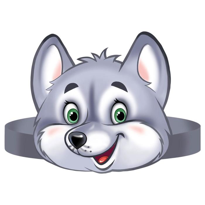 Маска-ободок «Волк»
Маска-ободок «Волк»