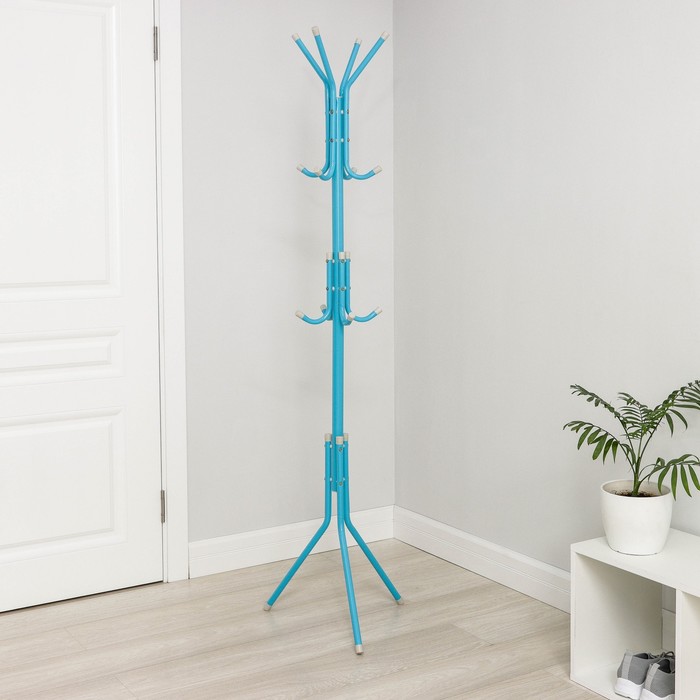 Вешалка напольная 170 см "Тюльпан" см цвет синий
Вешалка напольная 170 см "Тюльпан" см цвет синий