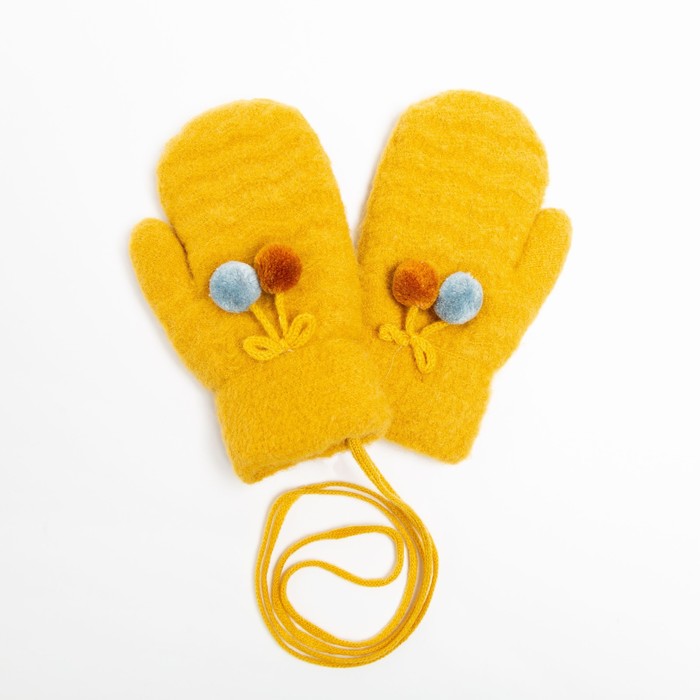 Варежки детские, цвет жёлтый, размер S (2-3 года)
Варежки детские, цвет жёлтый, размер S (2-3 года)