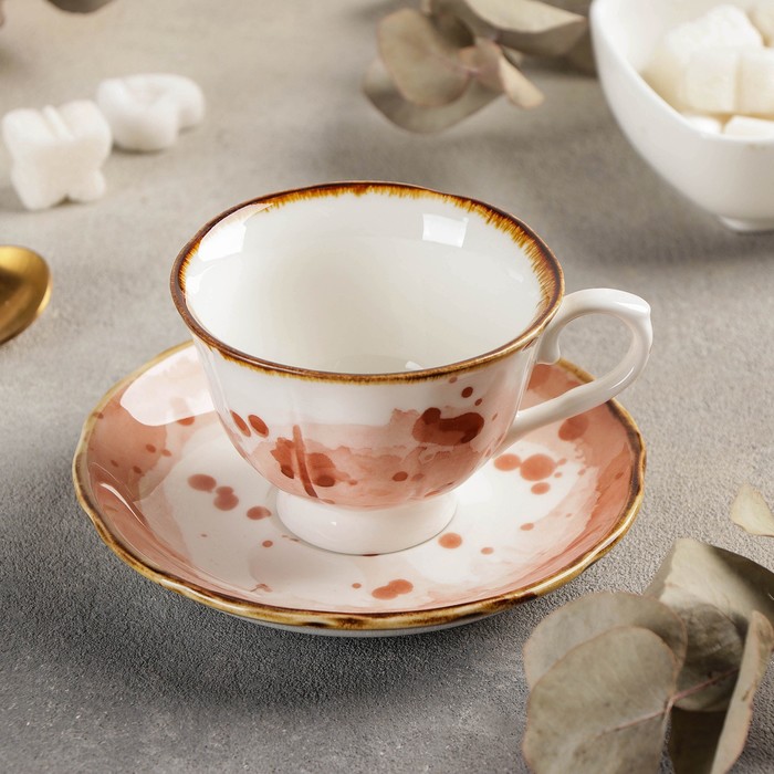 Кофейная пара «Шейк», чашка 90 мл, блюдце d=11,5 см, цвет оранжевый
Кофейная пара «Шейк», чашка 90 мл, блюдце d=11,5 см, цвет оранжевый