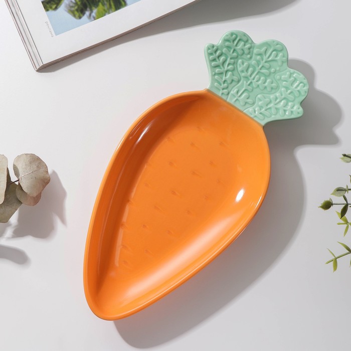 Блюдо «Морковь», 24,5×11×2,5 см
Блюдо «Морковь», 24,5×11×2,5 см