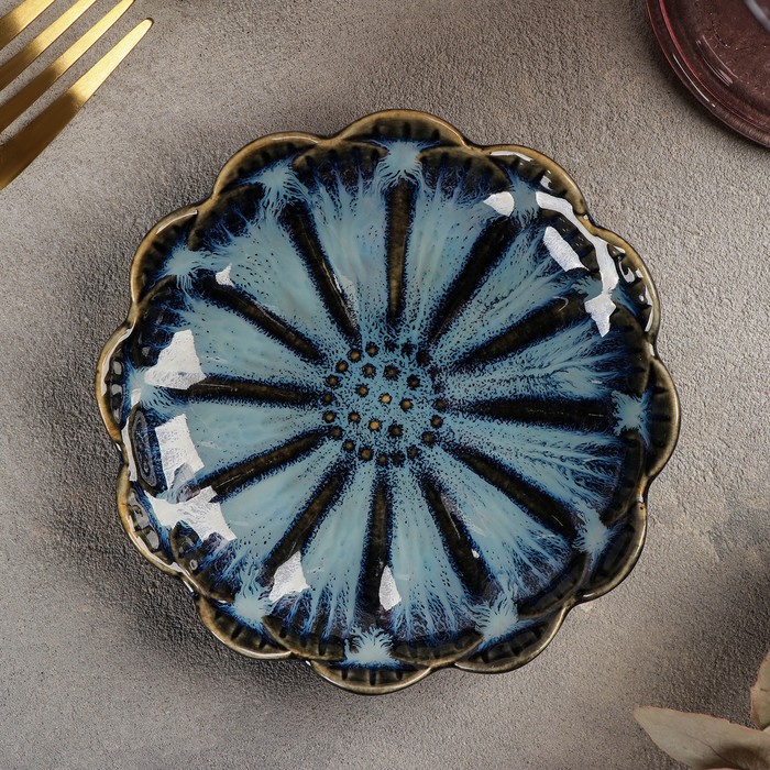 Тарелка пирожковая «Лунная тропа. Цветок», 11×2,2 см
Тарелка пирожковая «Лунная тропа. Цветок», 11×2,2 см