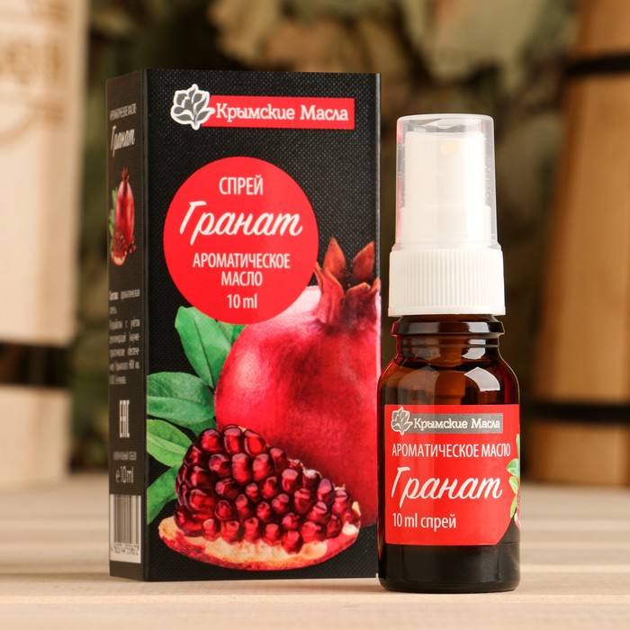 Ароматическое масло "Гранат" 10 мл спрей
Ароматическое масло "Гранат" 10 мл спрей