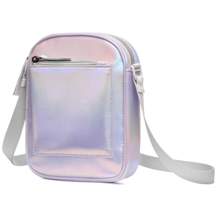 фото M200154s01 сумка кросс-боди mah, отдел на молнии, цвет пурпурный, 15х3,5х18,5см mr.ace-homme