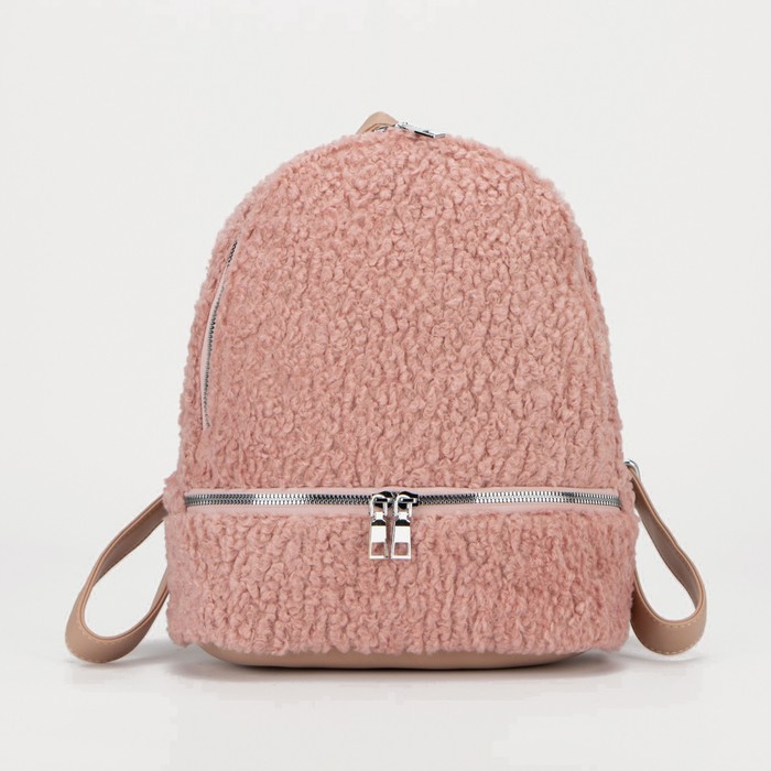 Рюкзак на молнии, цвет розовый
Рюкзак на молнии, цвет розовый