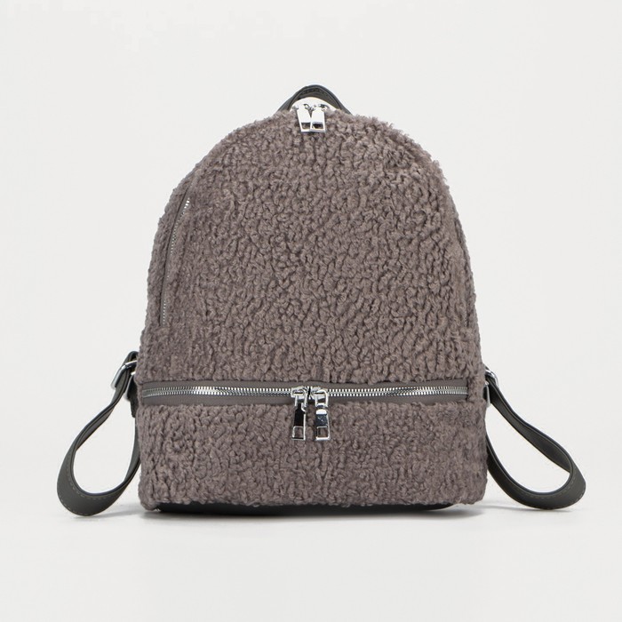 Рюкзак на молнии, цвет серый
Рюкзак на молнии, цвет серый