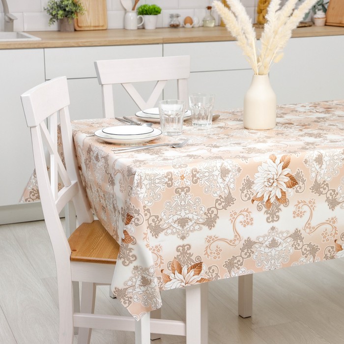 Клеёнка столовая на тканевой основе «Триумф. Гобелен», 1,28×25 м, цвет бежевый
Клеёнка столовая на тканевой основе «Триумф. Гобелен», 1,28×25 м, цвет бежевый