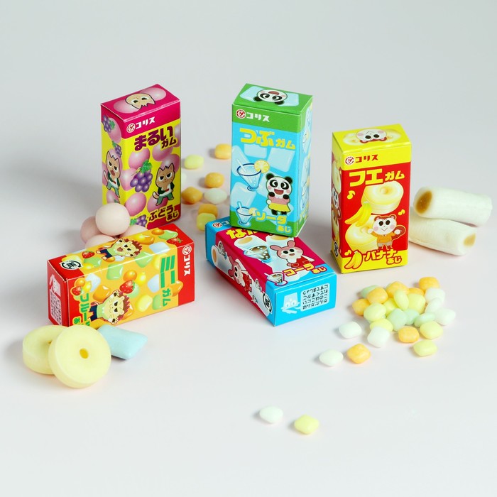 Жевательная резинка Coris, ассорти, 37 г
Жевательная резинка Coris, ассорти, 37 г