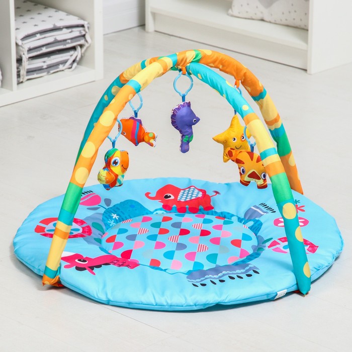 Развивающий коврик «Друзья Африки», с дугами, круглый, 106х93х0,5
Развивающий коврик «Друзья Африки», с дугами, круглый, 106х93х0,5