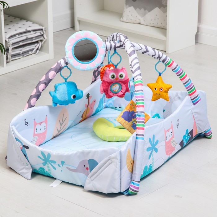 Развивающий коврик «Совушка», борт, с дугами, 73х73х0,5
Развивающий коврик «Совушка», борт, с дугами, 73х73х0,5