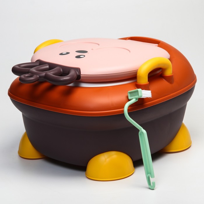 Горшок детский «Корона», цвет коричневый
Горшок детский «Корона», цвет коричневый