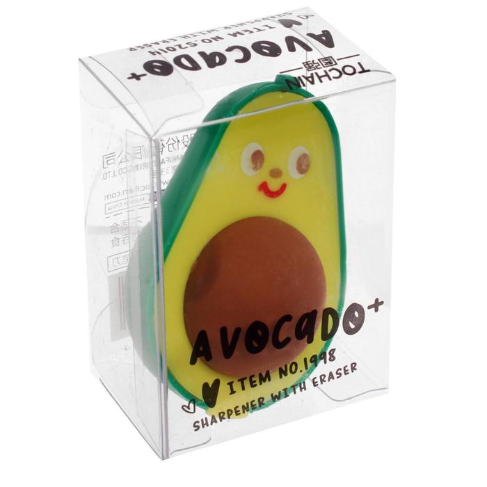 Точилка-ластик фигурная "Авокадо", (штрихкод на штуке)
Точилка-ластик фигурная "Авокадо", (штрихкод на штуке)