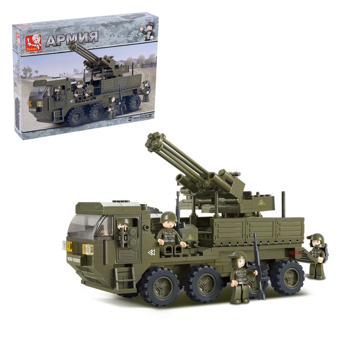 Конструктор «Передвижной пулемёт», 306 деталей
Конструктор «Передвижной пулемёт», 306 деталей