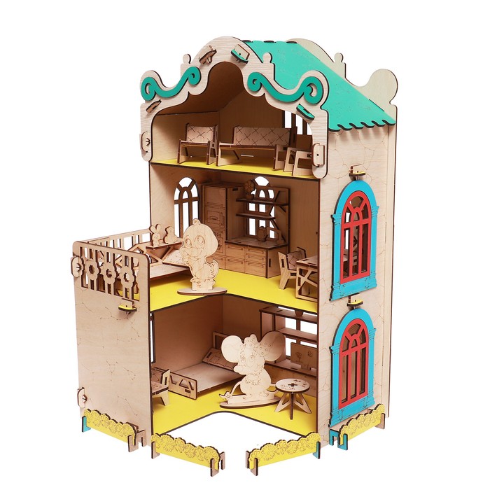 Сборная модель «Домик мышки Мари»
Сборная модель «Домик мышки Мари»