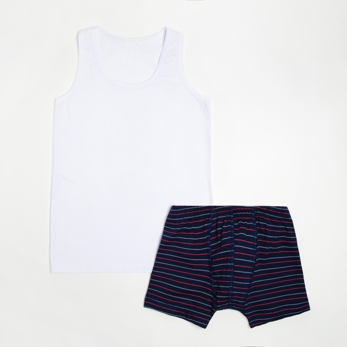 Комплект (майка, трусы) для мальчика, цвет белый, рост 134-140 см (р.34)
Комплект (майка, трусы) для мальчика, цвет белый, рост 134-140 см (р.34)