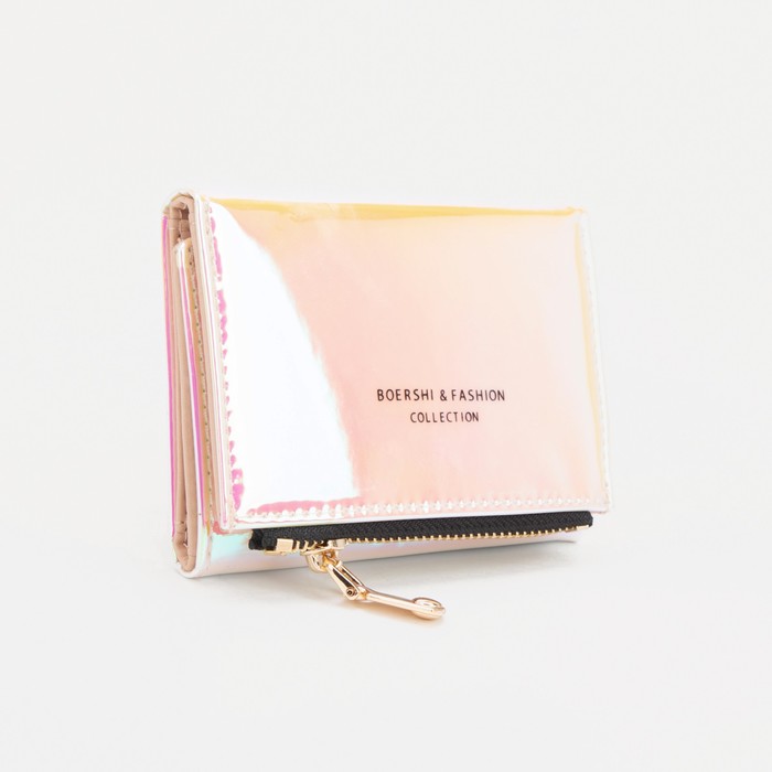 Кошелёк на кнопке, цвет пудровый
Кошелёк на кнопке, цвет пудровый