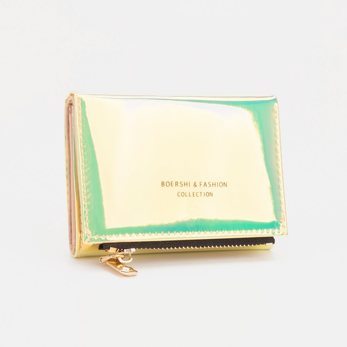 Кошелёк на кнопке, цвет желтый
Кошелёк на кнопке, цвет желтый