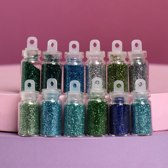 Блёстки для декора «Снежный вихрь», мелкие, 12 бутылочек
Блёстки для декора «Снежный вихрь», мелкие, 12 бутылочек